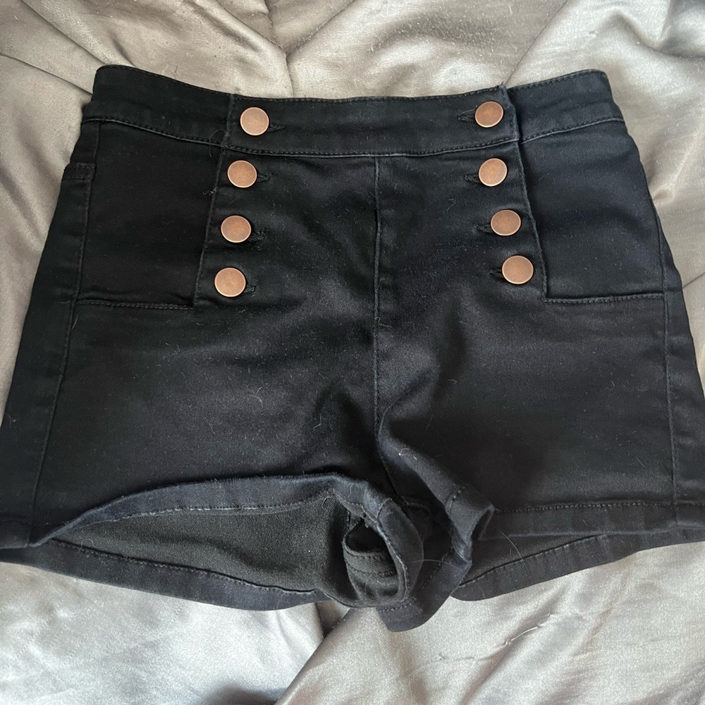 High waisted shorts